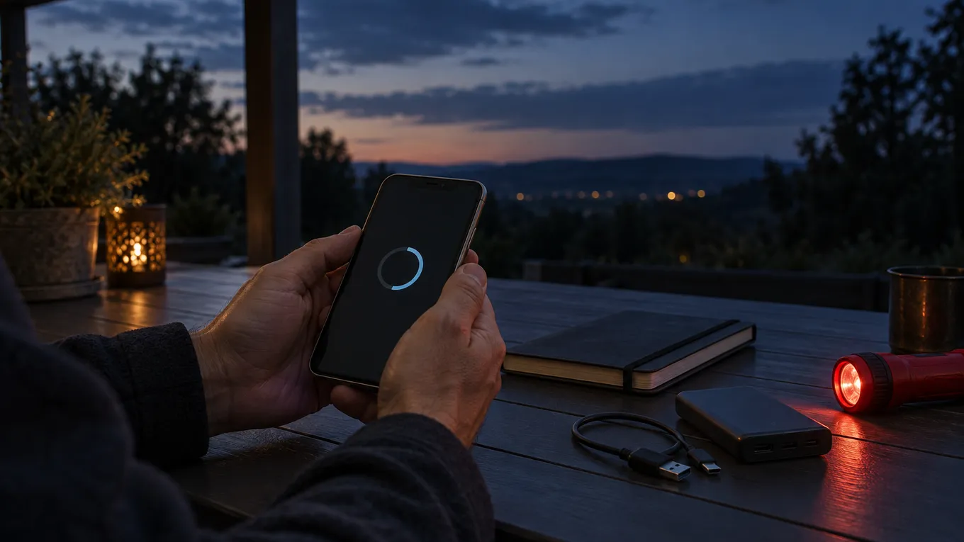 KI-generiertes Bild: KI-generierte redaktionelle Aufnahme eines neutralen Software-Updates während der Beobachtungsvorbereitung; kein Teleskop ist dargestellt.