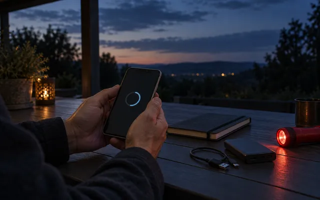 KI-generiertes Bild: KI-generierte redaktionelle Aufnahme eines neutralen Software-Updates während der Beobachtungsvorbereitung; kein Teleskop ist dargestellt.